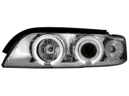 Faróis Angel eyes para BMW E39 5 Series 95-00 _2 angel eyes
