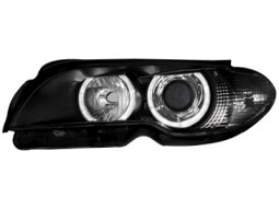Faróis Angel eyes para BMW E46 2d 03-06 _2 angel eyes_black