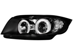 Faróis Angel eyes para BMW E90 _2 angel eyes _black