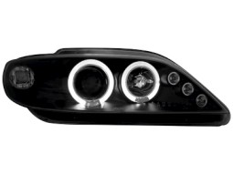 Faróis Angel eyes para Citroen Xsara 97-00 _2 angel eyes _ black