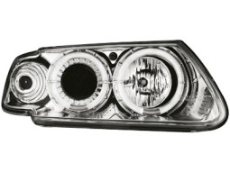 Faróis Angel eyes para Citroen Saxo 96-99 _2 angel eyes