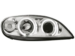 Faróis Angel eyes para Citroen Saxo 00-04 _2 angel eyes