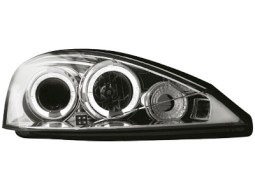 Faróis Angel eyes para   Ford Focus 98-01 _2 angel eyes