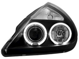 Faróis Angel eyes para Ford KA _2 angel eyes _ black