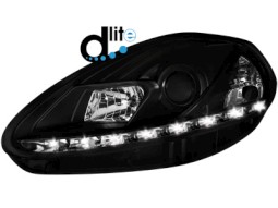 Faróis D-LITE  Fiat G.Punto 05-08_DAYTIME RUNNING LIGHT_black