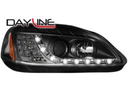 Faróis Angel eyes para Honda Civic 99-02 2+5d _2 angel eyes_black