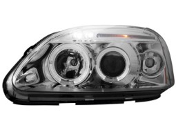 Faróis Angel eyes para Honda Civic 96-98 2+5d _2 angel eyes