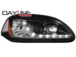 Faróis Angel eyes para Honda Civic 96-98 2+5d _black