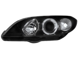 Faróis Angel eyes para   Mazda 3 4T/D/P 03+ _ HID _ black