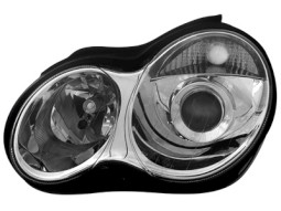 Faróis Angel eyes para   Mercedes Benz W203 00-03 C-class