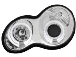 Faróis Angel eyes para Mercedes Benz W203 00-03 C-class _2 angel eyes