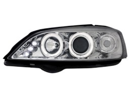 Faróis Angel eyes para Opel Astra G 98-04 _2 angel eyes _ chrome