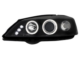 Faróis Angel eyes para Opel Astra G 98-04 _2 angel eyes _ black