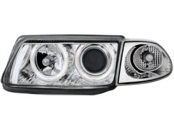 Faróis Angel eyes para Opel Astra F 91-98_2 angel eyes