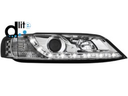 Faróis D-LITE  Opel Vectra B 99-02_DAYTIME RUNNING LIGHT_chrome