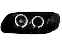 Faróis Angel eyes para   Opel Omega B 94-99 _2 angel eyes _ black