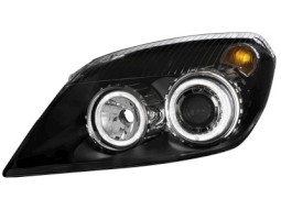 Faróis Angel eyes para   Opel Astra H _ 04-07 _2 angel eyes_black