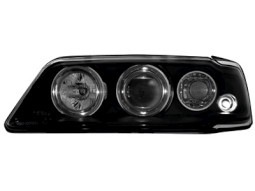 Faróis Angel eyes para Peugeot 405 87-96 _2 angel eyes _ black