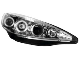 Faróis Angel eyes para Peugeot 207 06+ _2 angel eyes