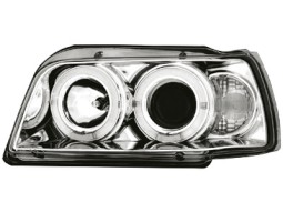 Faróis Angel eyes para Renault Clio I 90-96 _2 angel eyes