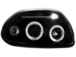 Faróis Angel eyes para Renault Clio II 98-01 _2 angel eyes