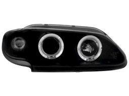 Faróis Angel eyes para   Renault Megane 3-5d 96-99 _2 angel eyes _ black