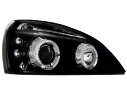 Faróis Angel eyes para Renault Clio MK3 01-05 _2 angel eyes _ black