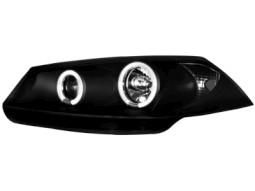Faróis Angel eyes para Renault Megane 03-06 _2 angel eyes _ black