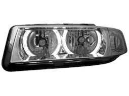 Faróis Angel eyes para Seat Leon/Toledo 99-04 _ halo rims