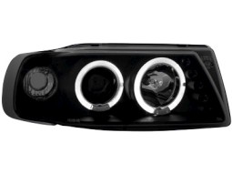 Faróis Angel eyes para Seat Ibiza 6K 93-00 _2 angel eyes _ black