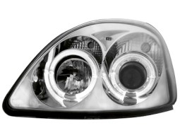 Faróis Angel eyes para Toyota Yaris 98-04 _2 angel eyes
