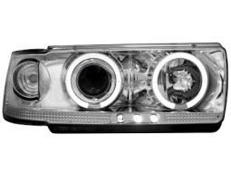 Faróis Angel eyes para   Toyota Landcruiser FJ82 90-94 _2 angel eyes