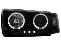 Faróis Angel eyes para   Toyota Landcruiser FJ82 90-94 _2 angel eyes