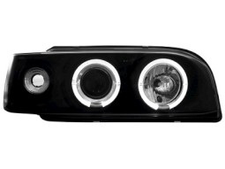 Faróis Angel eyes para   Volvo 850 92-97 _2 angel eyes_black