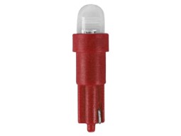 Lâmpada T5LED 12v/1,2 W _ vermelho (2 unidades)