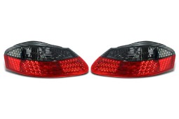 Farolins de Led Porsche Boxster 986 96-04 vermelho e fumado