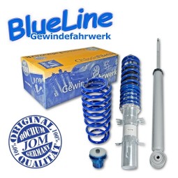 Kit coilover regulação em altura JOM BlueLine Seat Leon 1P 1.4/ 1.6/ 2.0/ 2.0T/ DSG/ 1.9TDi Ø 50/55 mm!!,