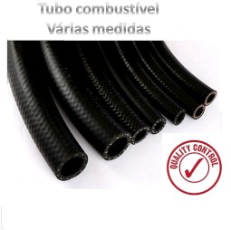 Tubo em silicone combustível 1 metro com 25mm diâmetro interior 