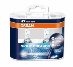 H7 Lâmpada osram H7 12v/ 55 W  (2 peças)