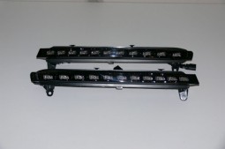 Farolins de pisca da frente mais luz diurna Audi Q7 4L (2006-2009)