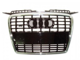 Grelha em plástico com aro cromado para Audi A3 (Typ 8P) Bj. 05-08
