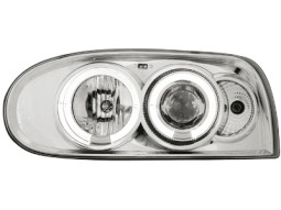 Faróis Angel eyes para VW Golf III 92-98 _ com 2 angel eyes _ RHD