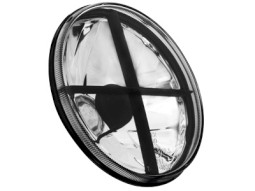 Faróis lisos para VW Golf II com cross _ chrome