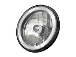 Faróis lisos para  VW Golf I+II interior high beams _ chrome