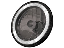 Faróis lisos para VW Golf I+II interior high beams _ chrome