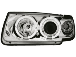 Faróis Angel eyes para Angel Eyes VW Polo 6N 95-98 _ com 2 angel eyes
