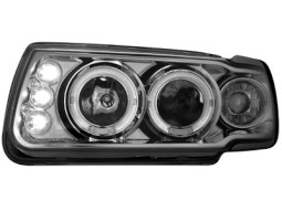 Faróis Angel eyes para Angel Eyes VW Polo 6N 95-98 _ com 2 angel eyes