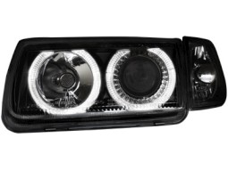 Faróis Angel eyes para Angel Eyes VW Polo 6N 95-98 _ com 2 angel eyes