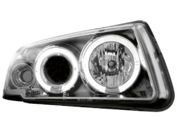 Faróis Angel eyes para Angel Eyes VW Passat 3B 96-00 _ com 2 angel eyes _ chrome
