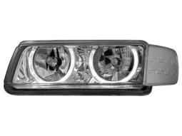 Faróis Angel eyes para VW Passat 35i B4 93-96 _ com 2 angel eyes _ chrome